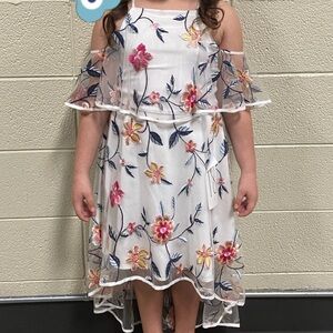 Floral Embroidered Dress